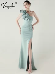 ยาว เดรส 2025 woman วันเกิด งานแต่งงาน งานเลี้ยงตอนเย็น เดรส เดรส