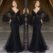 ผู้หญิง's Lace งานเลี้ยงตอนเย็น เดรส - Image 5