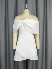 งานปาร์ตี้ เพื่อนเจ้าสาว เดรส เดรส ฤดูร้อน เดรส เสื้อคลุม Vestido ผู้หญิง - Image 6