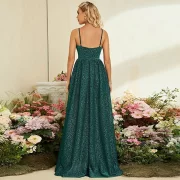 งานเลี้ยงตอนเย็น ชุดราตรี ผู้หญิง's New เลื่อม ระดับพรีเมียม, บรรยากาศดี - Image 2