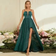 งานเลี้ยงตอนเย็น ชุดราตรี ผู้หญิง's New เลื่อม ระดับพรีเมียม, บรรยากาศดี - Image 4